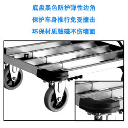 36Y7 aluminum alloy folding telescopic trolley, portable trolley, shopping cart, luggage trolley, heavy-duty trolley, pulling goods and setting up stalls