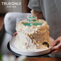 Orange Road Love Wishing Fountain gives ladies fairy birthday cakes in the same city as Beijing Shanghai Guangzhou Hangzhou Ningbo