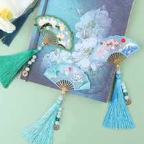 Chinese style bookmark embroidery handmade diy material package ancient style cross stitch literary girl embroidery primary school students simple