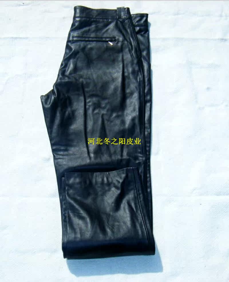 Pantalon cuir homme pour hiver - Ref 1479137 Image 10