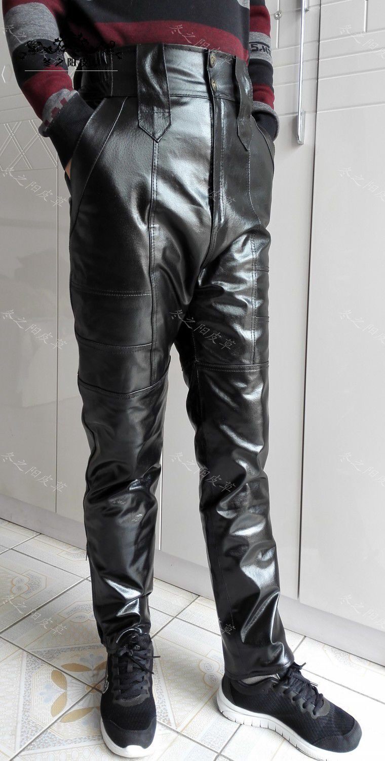 Pantalon cuir homme en vrac pour jeunesse pour hiver - Ref 1484838 Image 11