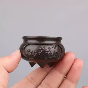 Plum Blossom Print Burner Burner Copper Feng Shui Center