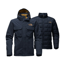 Spot The North Face Mens waterproof breathable three-in-one 550 goose down jacket