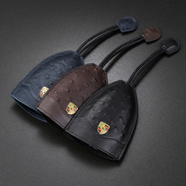 Leather universal Porsche Cayenne Panamera 718 Macan pull-out personality creative car key cover