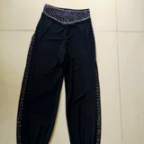 Штаны для отдыха, штаны-клёш, из хлопка и льна