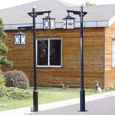 Imitation Ancient Courtyard Lamp Outdoor 3 m 3 m 4 m 5 m Outdoor Villa Solar view lamp High-lever lantern