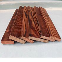 Outdoor Embalming Wood Flooring Finnish Wood Bones Carbonated Wood Squared Solid Wood Keel Flowers Shelf wall Courtyard Grape Racks