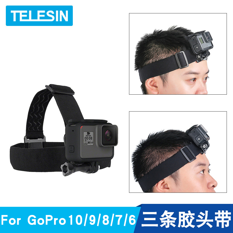 For Gopro10 9 8 7 6 5 head fixed headband action camera accessories for cycling heads
