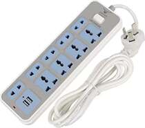 Global universal USB universal socket British standard plug-in board Hong Kong version of the household intelligent row plug-in board extension line