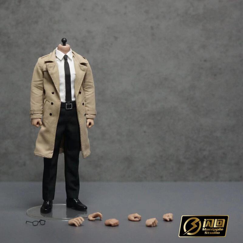 In Stock 1:12 Scale 6inch S&M Scale Mr. S Transforms into a Reporter Outfit, Articulated Body In Stock 1:12 Scale 6inch S&M Scale Mr. S Transforms into a Reporter Outfit, Articulated Body