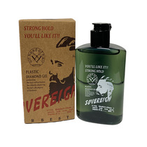 Naffron retro oil head cream for men and women with big back hair refreshing quick-drying and long-lasting styling gel water styling barber shop