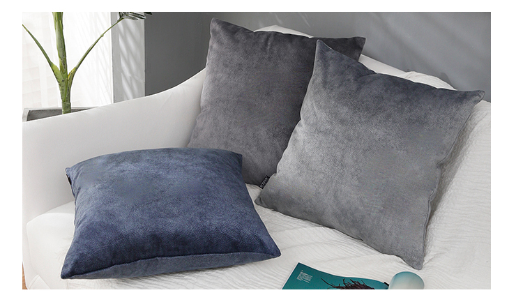 Cracked Velvet Sofa Vải Làm dày Gối Quần áo Vàng Nhung Rắn Màu Bắc Âu Rèm Khóa Flannel vải đông lạnh