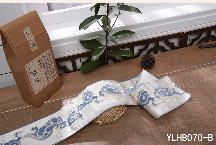 Jacquard lụa nhung thêu Trung Quốc phụ kiện hiện đại Curtain gối thêu ren bảng Á hậu DIY - Phụ kiện rèm cửa thanh ray treo rèm