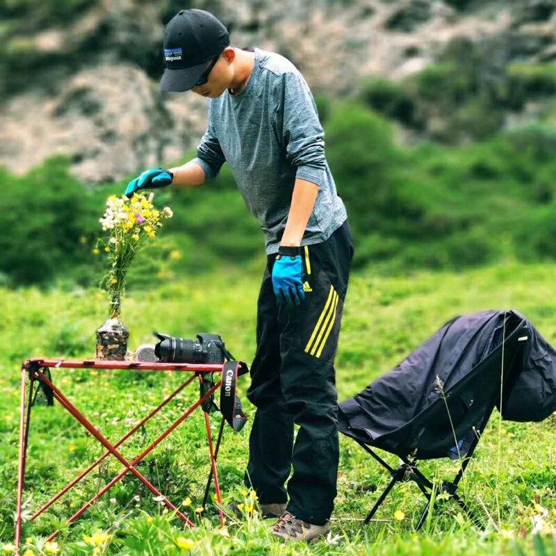 Lightweight folding table Portable barbecue table Picnic Table Egg roll table Outdoor table Camp table Camping table