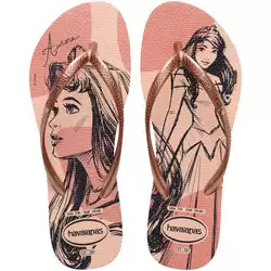 Шлепанцы Havaianas, нескользящие пляжные сланцы, цветочные
