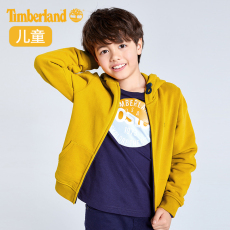 Толстовка детская timberland添柏岚大童抓绒拉链连帽儿童卫衣|a1c71
