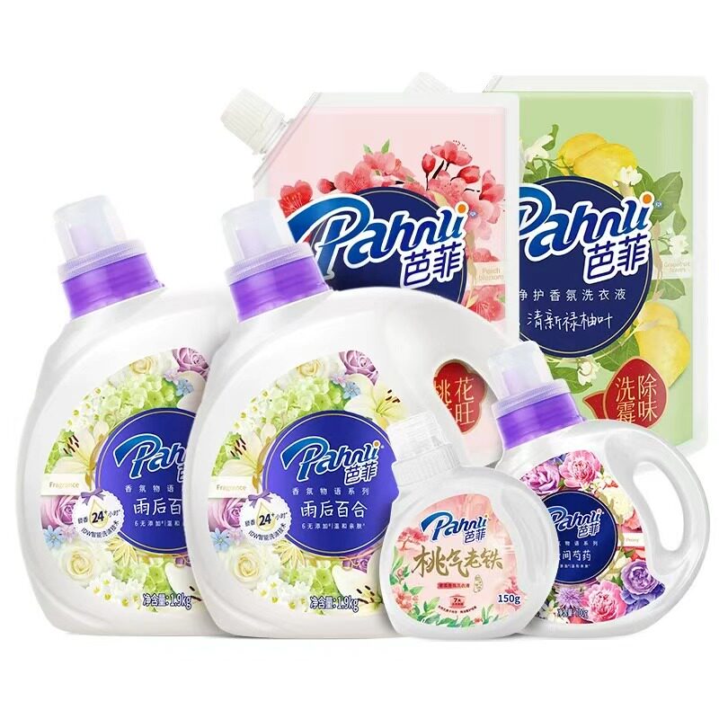 芭菲香氛洗衣液持久花果留香深层洁净水洗机洗正品官方旗舰店家用