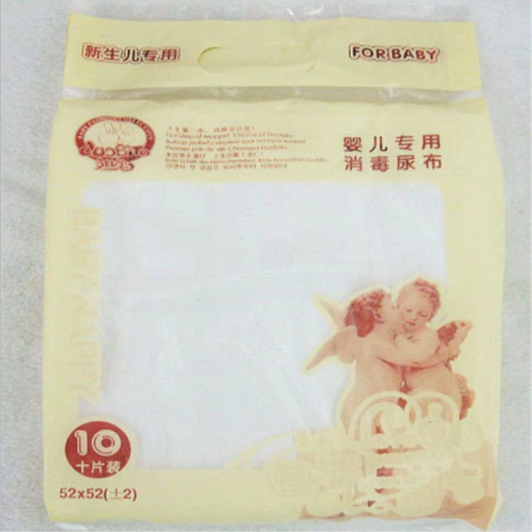 Thở sơ sinh bằng vải cotton khử trùng gạc tã vải có thể được giặt tã 5210