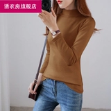 Удерживающее тепло демисезонное нижнее белье, приятный телу золотой бархатный лонгслив для школьников, увеличенная толщина, в обтяжку