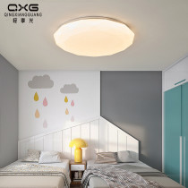 Bedroom lights simple modern LED ceiling lights Nordic warm round porch balcony study diamond star lamps