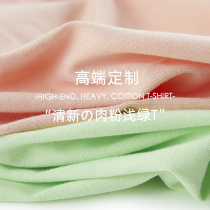 Customized t-shirt printed graphics logo ordering cotton pure cotton short sleeve collar advertising culture shirt group work clothes