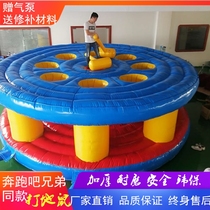Fun Games props run brothers same live-action inflatable hamster expand the game in the same boat