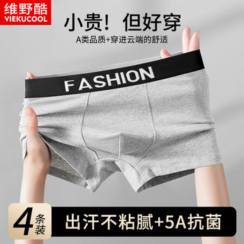 Men's Boxer Briefs, Loose Fit, Large Size, Youth Sports Boxer Shorts, 2025 New Autumn and Winter Models