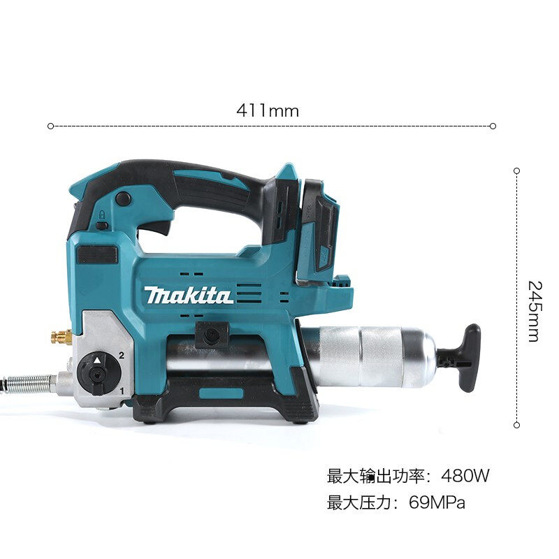 Shetian DGP180Z Lithium Battery Rechargeable Yellow Oil Gun Oil Injection Gun Portable 18V Wireless Mechanical Equipment