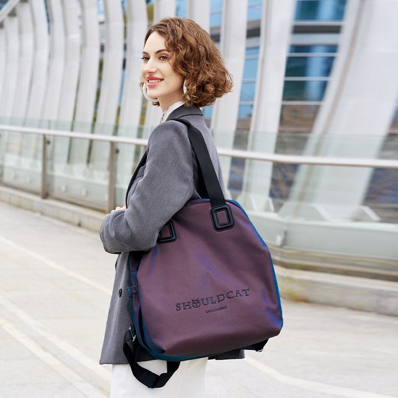 Shouldcat 2025 Spring/Summer New Large Capacity Backpack For Women, Fashionable Trendy Handbag & Backpack - Thumbnail 3