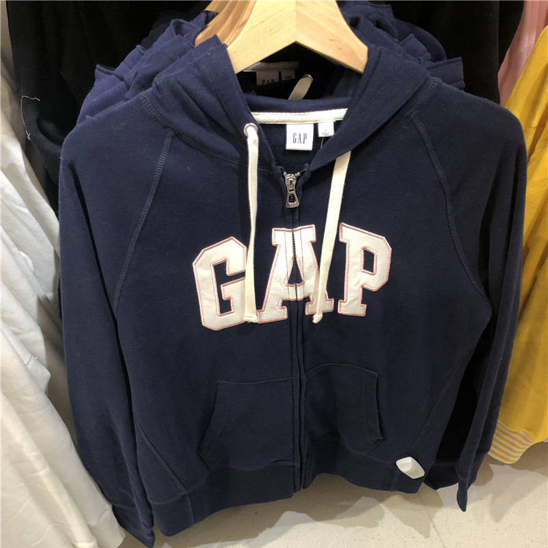 Gap Women's Warm Hoodie Carbon Soft Fleece Sweatshirt Autumn New Style 624758