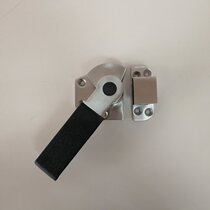 Stainless steel steaming cabinet door handle commercial hotel kitchen stove kitchenware black Beijing handle chain hook