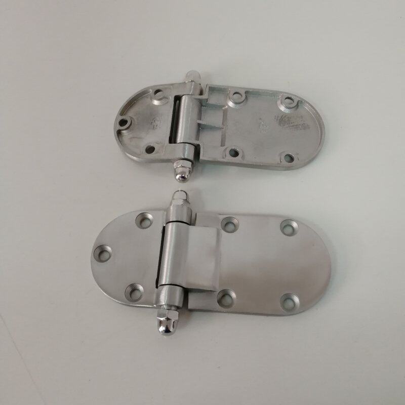 Commercial hotel kitchen stove accessories RV cold storage door steamer rice cabinet 180 degrees stainless steel round hinge hinge
