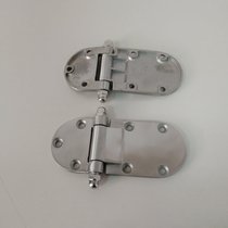 Commercial hotel kitchen stove accessories RV cold storage door steamer rice cabinet 180 degree stainless steel round hinge hinge