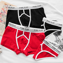 Wedding Red Couples Underwear BEN LIFE PURE COTTON SUIT MEN AND WOMEN SPORTS MODALE COTTON LOVERS UNDERWEAR SHORTS