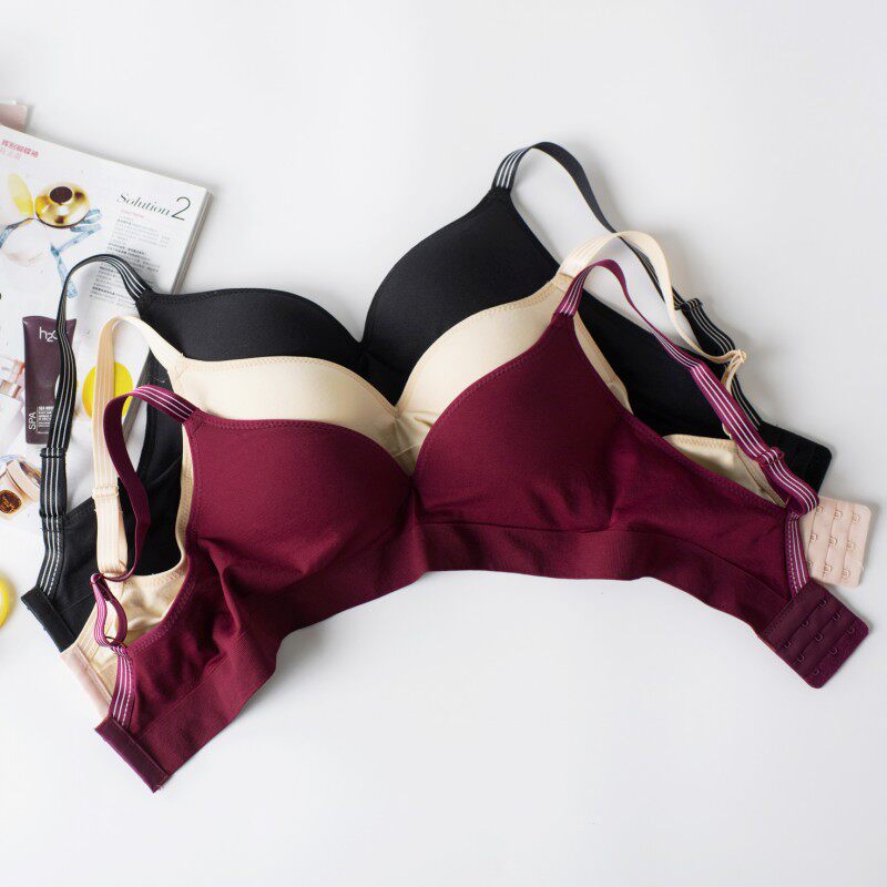 Day Department Pregnant Woman Underwear without steel ring Poly Proof Against Drooping Bra Stripes Thin pure cotton with type bra