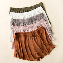 Modal size breathable anti-light shorts loose outside wear home base pants insurance card pajama pants