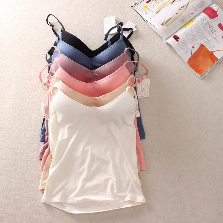 Counter take maternity sling base vest thin modal underwear bandeau low-cut V-neck maternity wear