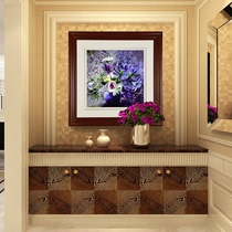 Suzhou embroidery hanging painting Su embroidery finished with frame hand embroidered painting living room dining room decoration painting dining room single oil painting