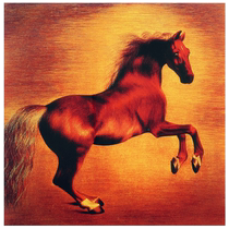 diy handmade bag material embroidery material Su embroidery kit animal pattern custom galloping horse blend fabric master