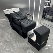 High-end shampoo bed and barber shop special semi-lying flushing bed with water heater integrated hairdressing shampoo bed Thai style bed