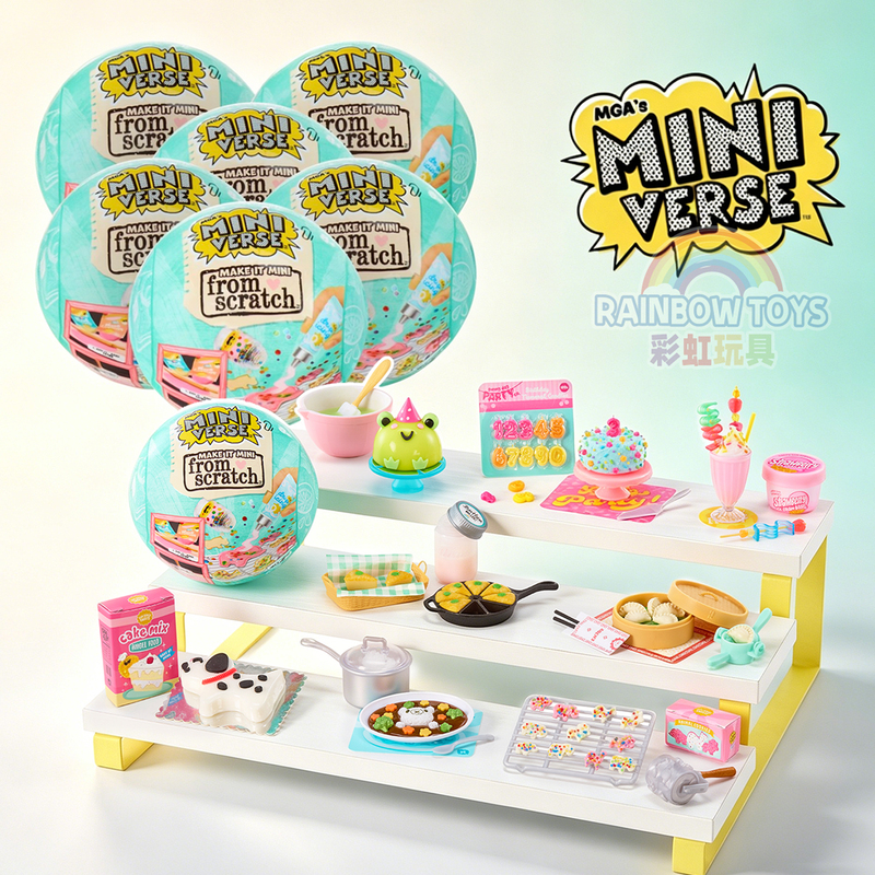 Miniverse Third Generation Baking Ball Gourmet Ball Blind Box Miniature from Scratch Start Making Cake Balls from Scratch Miniverse Third Generation Baking Ball Gourmet Ball Blind Box Miniature from Scratch Start Making Cake Balls from Scratch