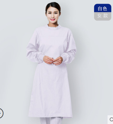 quần áo phẫu thuật của nam giới và phụ nữ cotton dài tay trở lại mặc lớn mã chia áo khoác tay áo ngắn làm việc một lần mềm sản phẩm mất