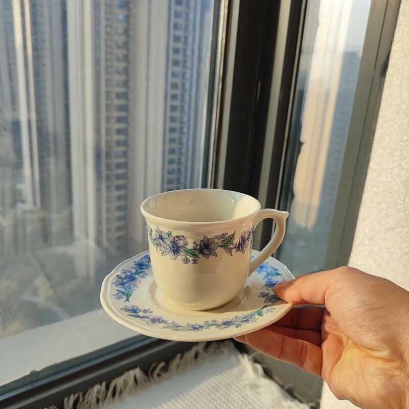 Royal London Series Vintage Coffee Cup and Saucer, Discontinued Around 2000, Collectible Edition