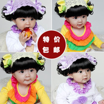 Baby hair belt infant wig hair belt girl jewelry banghai hair belt Korean version 0 month-1-2-3-4 years old