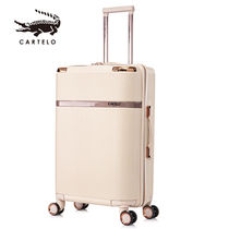 Cardile crocodile suitcase suitcase mens and womens universal wheel lightweight password box trolley box mother box 28 inches