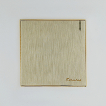 seemeng switch socket one-open multi-control switch plastic brushed gold concealed single-open three-control midway panel