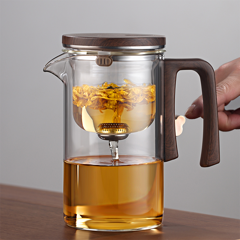 Floating Comfort Cups Teapot Teapot Tea Water Separation Home Tea Maker Magnetic Attraction Tea Maker Glass Filter Dash Teapot Tea Tea-Taobao