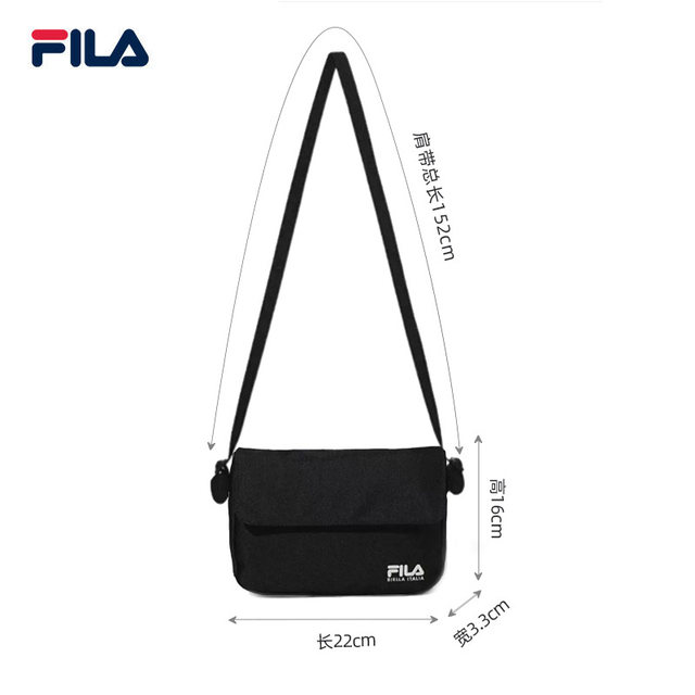 FILA ກະເປົ໋າ crossbody ບາດເຈັບແລະສໍາລັບຜູ້ຊາຍແລະແມ່ຍິງ 2023 ຖົງບ່າງ່າຍດາຍແລະ versatile ໃຫມ່