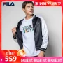 Áo khoác nam Fila Fila mùa thu mới xu hướng thời trang giản dị thể thao dệt áo khoác bóng chày áo sơ mi nam - Áo khoác thể thao / áo khoác áo khoác anta