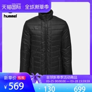 Hummel hornet 2019 xuân mới nam thoải mái dây kéo ấm áp áo khoác thể thao cotton 203470 - Quần áo độn bông thể thao